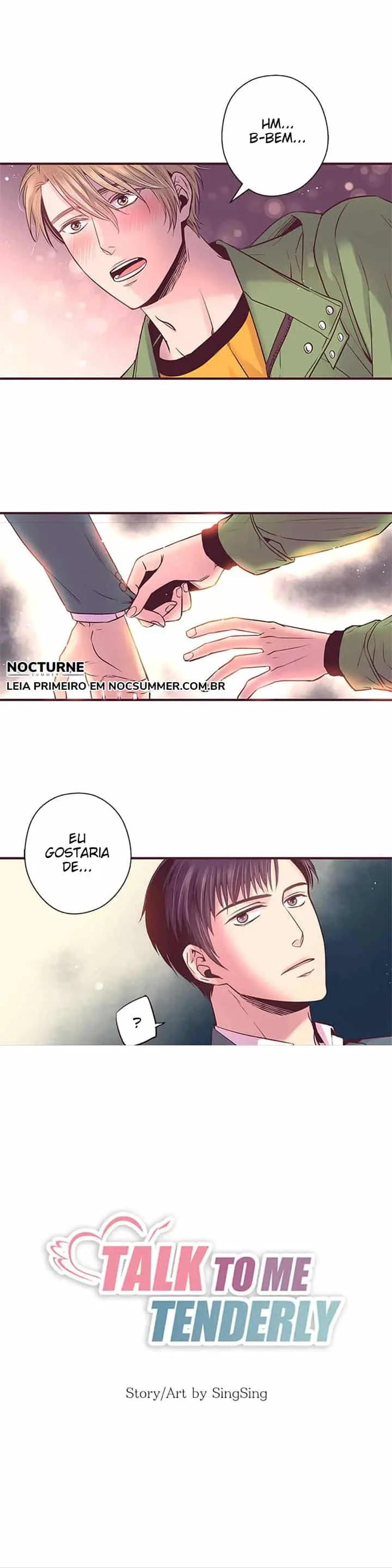 Fale comigo com ternura – Capítulo 11 Yaoi – Página 2