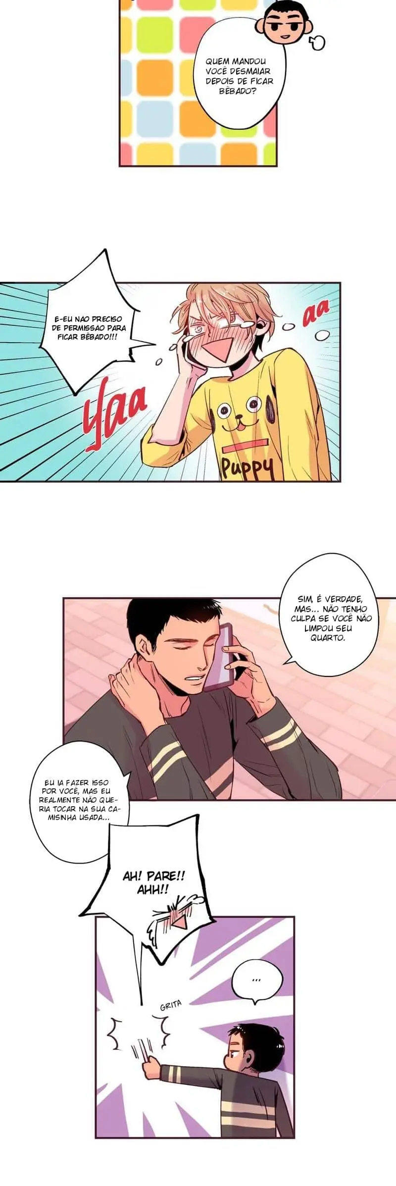 Fale comigo com ternura – Capítulo 12 Yaoi – Página 12