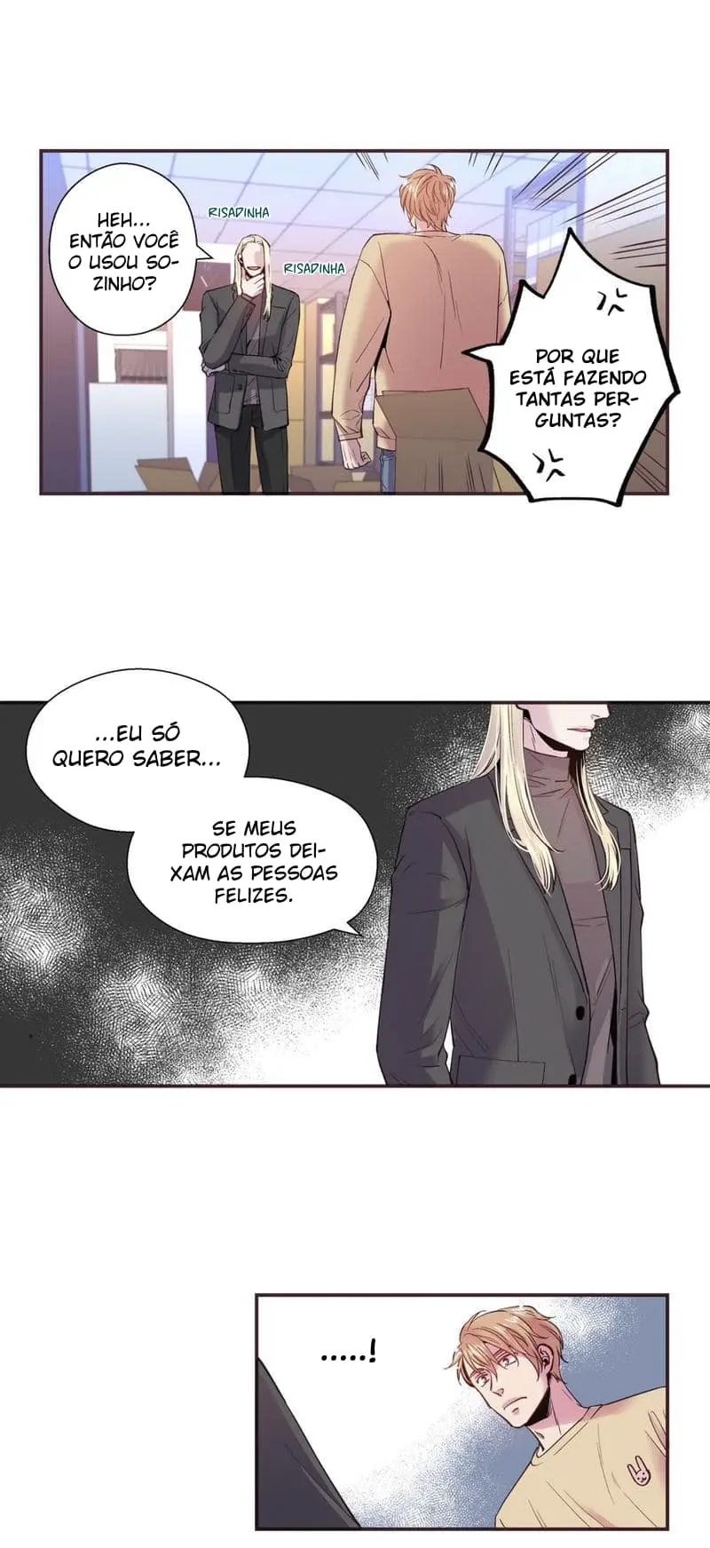 Fale comigo com ternura – Capítulo 17 Yaoi – Página 18