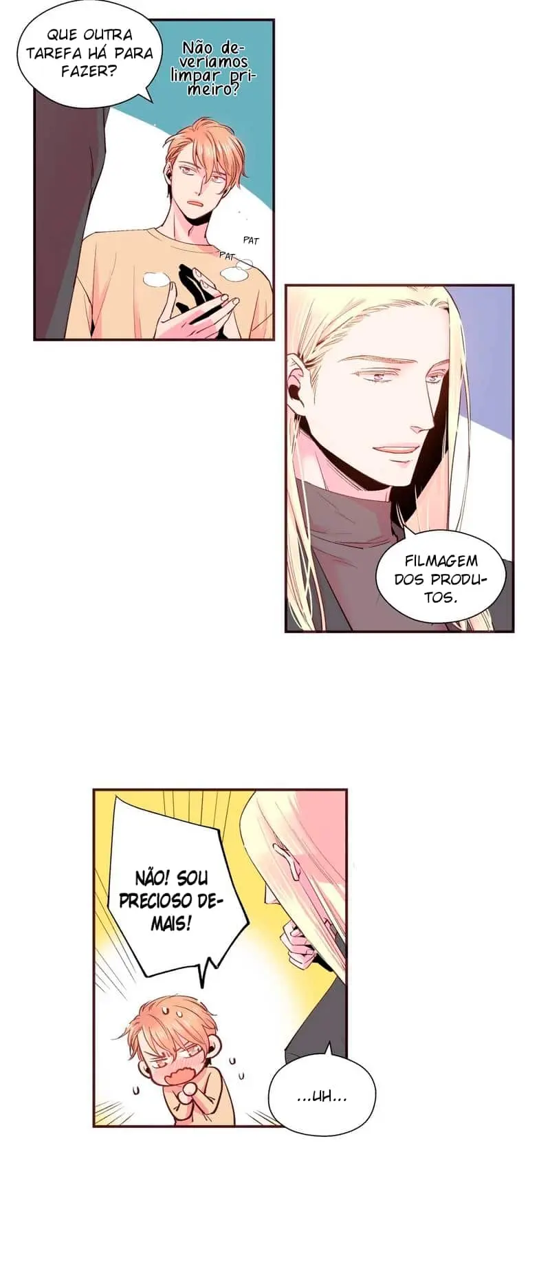 Fale comigo com ternura – Capítulo 18 Yaoi – Página 4