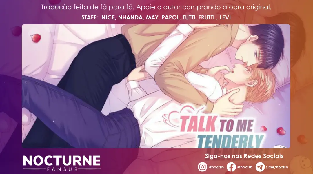 Fale comigo com ternura – Capítulo 29 Yaoi – Página 1