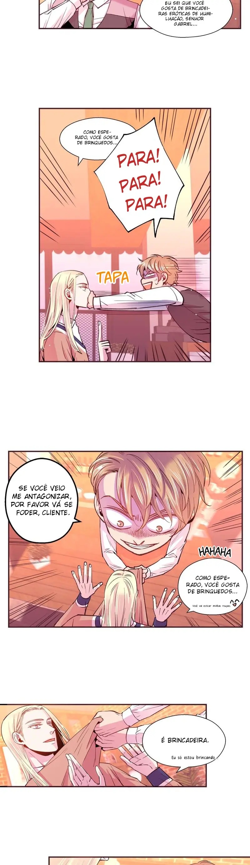 Fale comigo com ternura – Capítulo 32 Yaoi – Página 18