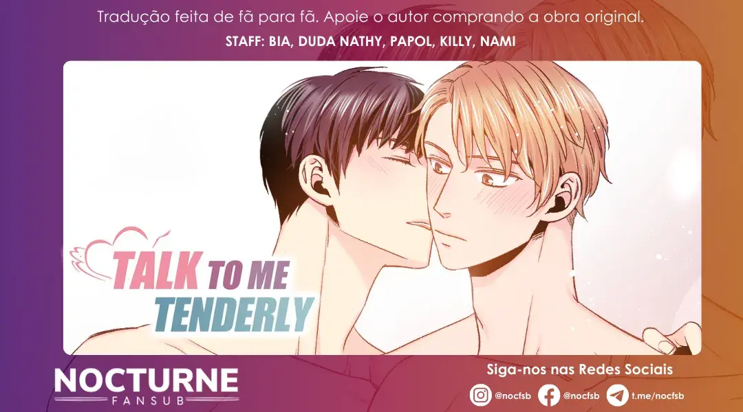 Fale comigo com ternura – Capítulo 48 Yaoi – Página 1