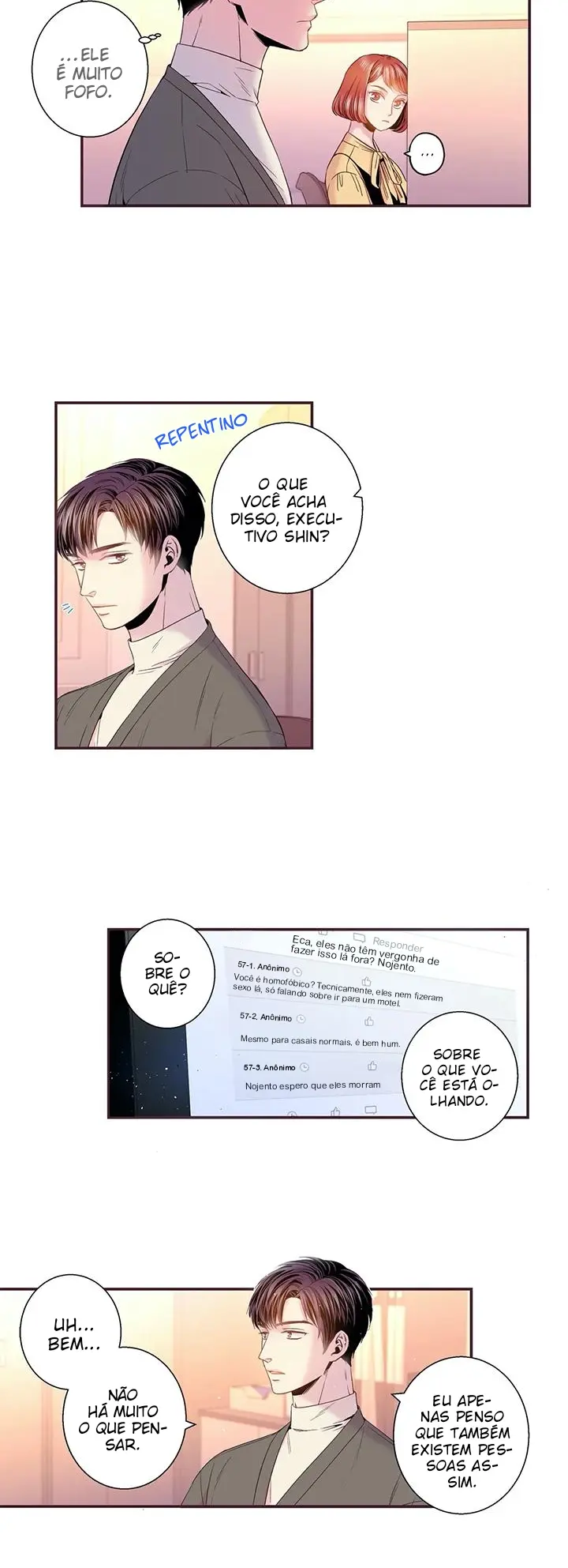 Fale comigo com ternura – Capítulo 74 Yaoi – Página 8