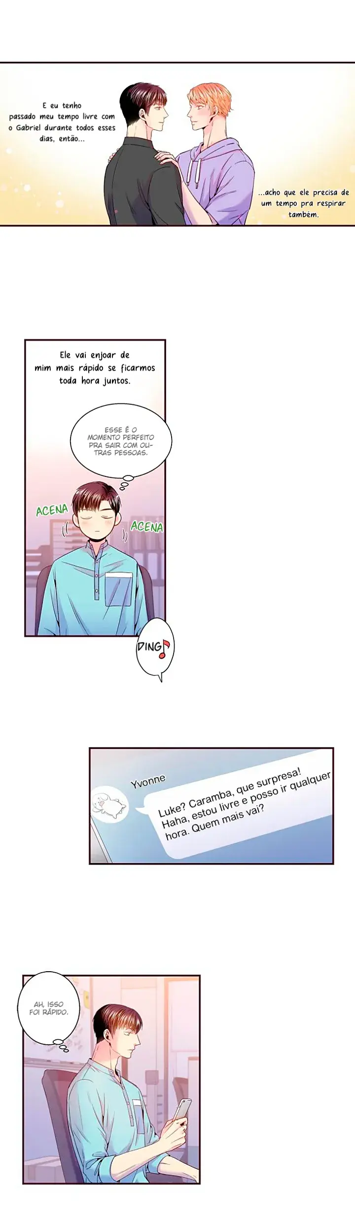 Fale comigo com ternura – Capítulo 96 Yaoi – Página 12