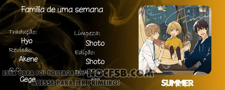 Família de uma semana – Capítulo 01 Yaoi – Página 1 Família de uma semana – Capítulo 01 Yaoi – Página 1