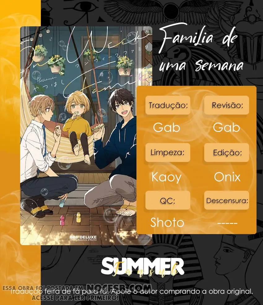 Família de uma semana – Capítulo 02 Yaoi – Página 1 Família de uma semana – Capítulo 02 Yaoi – Página 1