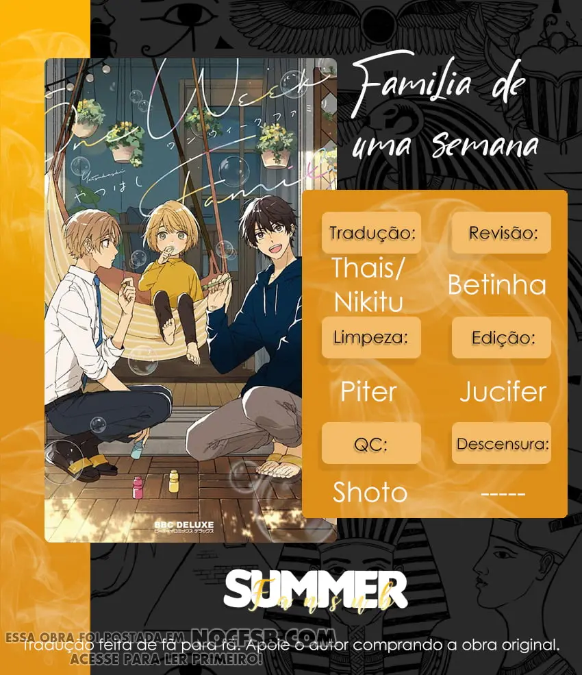 Família de uma semana – Capítulo 05 Yaoi – Página 1