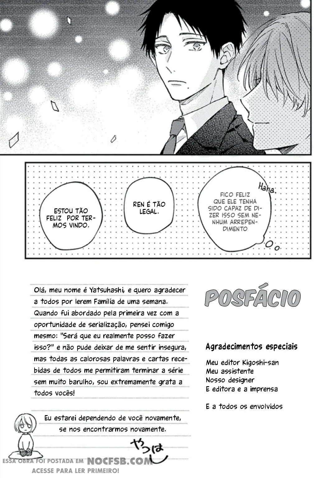 Família de uma semana – Capítulo extra Yaoi – Página 5