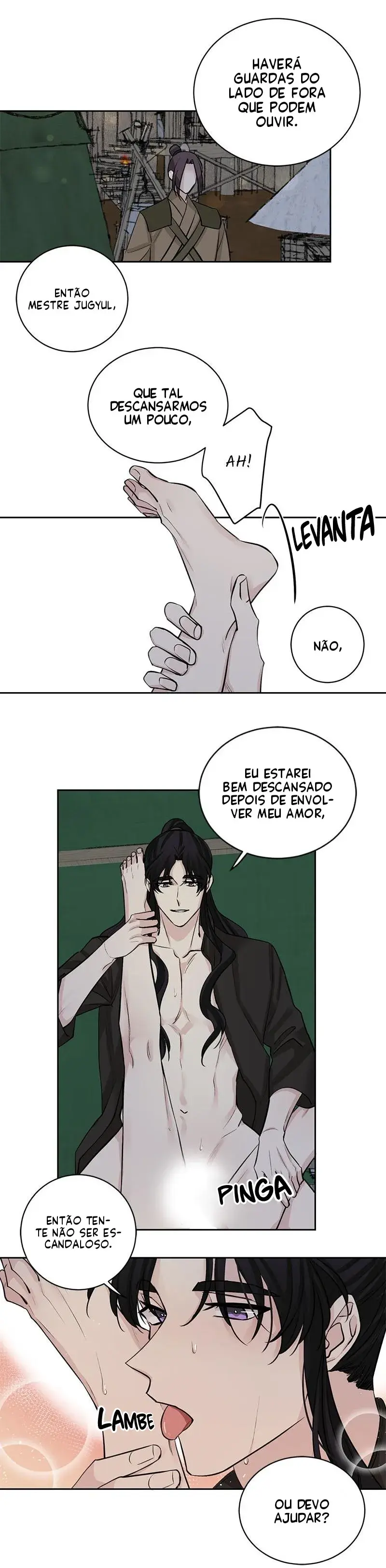 Flores sob a lanterna – Capítulo 27 Yaoi – Página 10