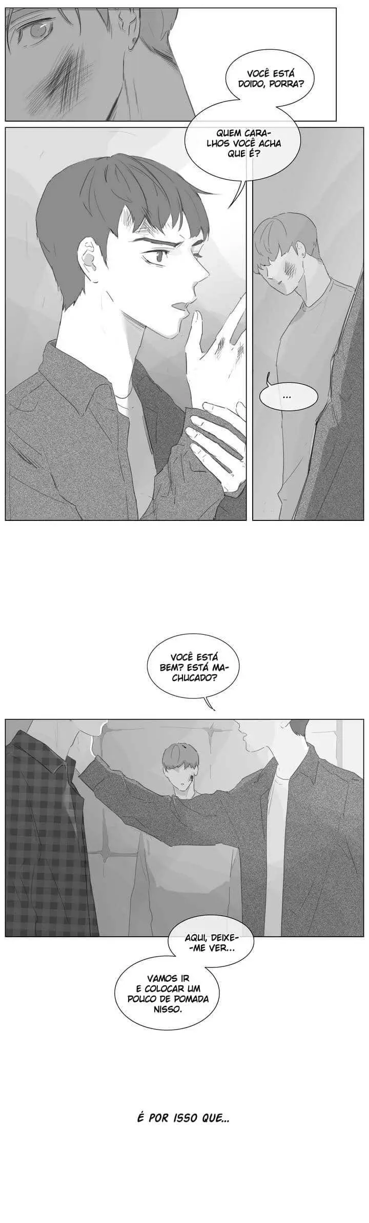 Fuga para o esquecimento – Capítulo 01 Yaoi – Página 9