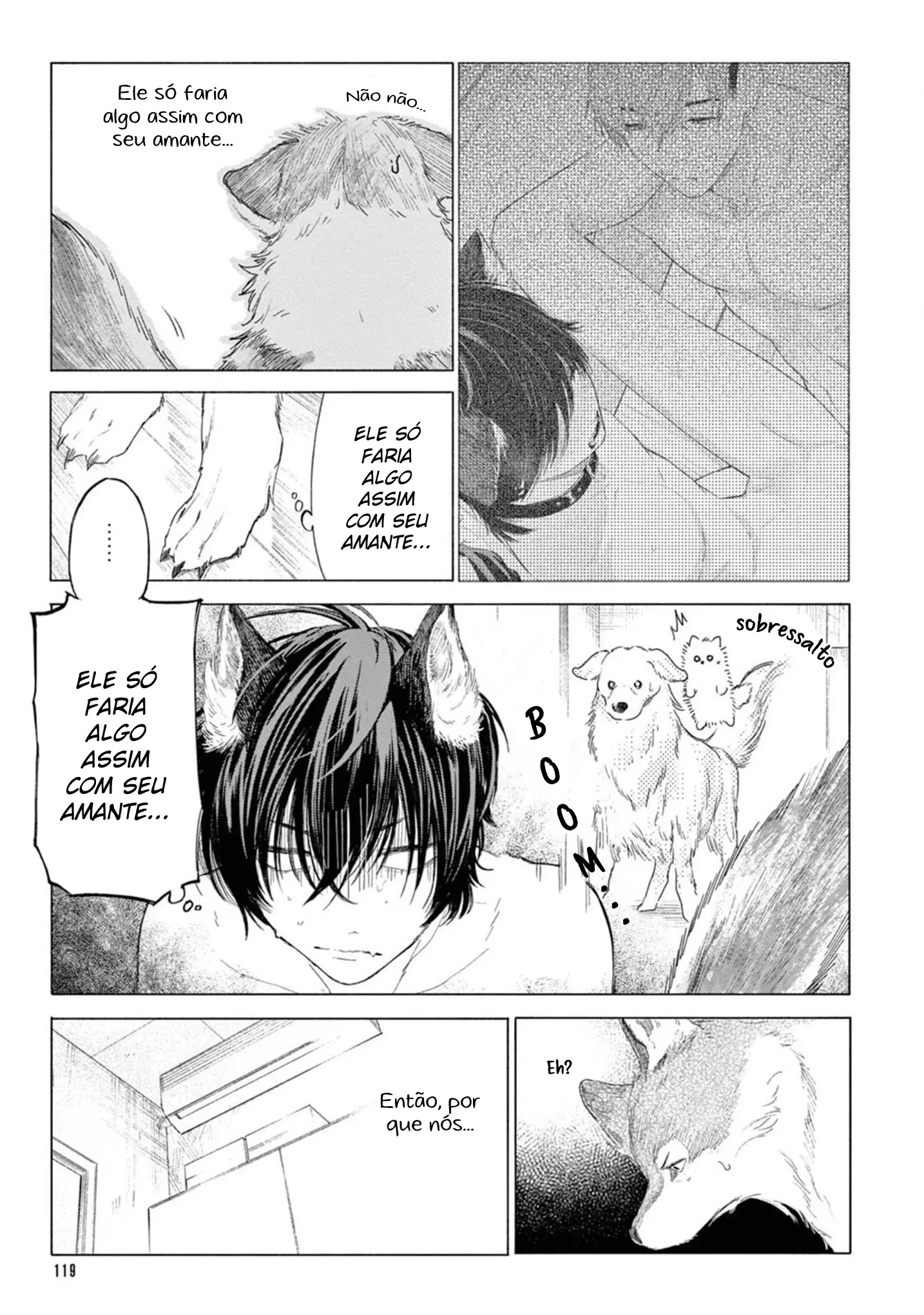 Fukujuu para Amagami – É Difícil Dizer que Eu Te Amo – Capítulo 04 Yaoi – Página 14