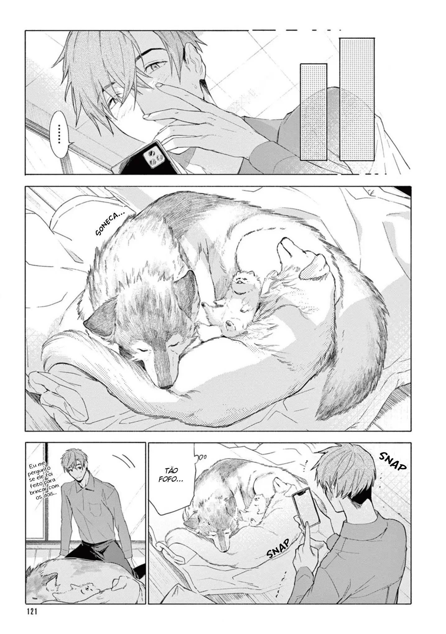 Fukujuu para Amagami – É Difícil Dizer que Eu Te Amo – Capítulo 04 Yaoi – Página 16