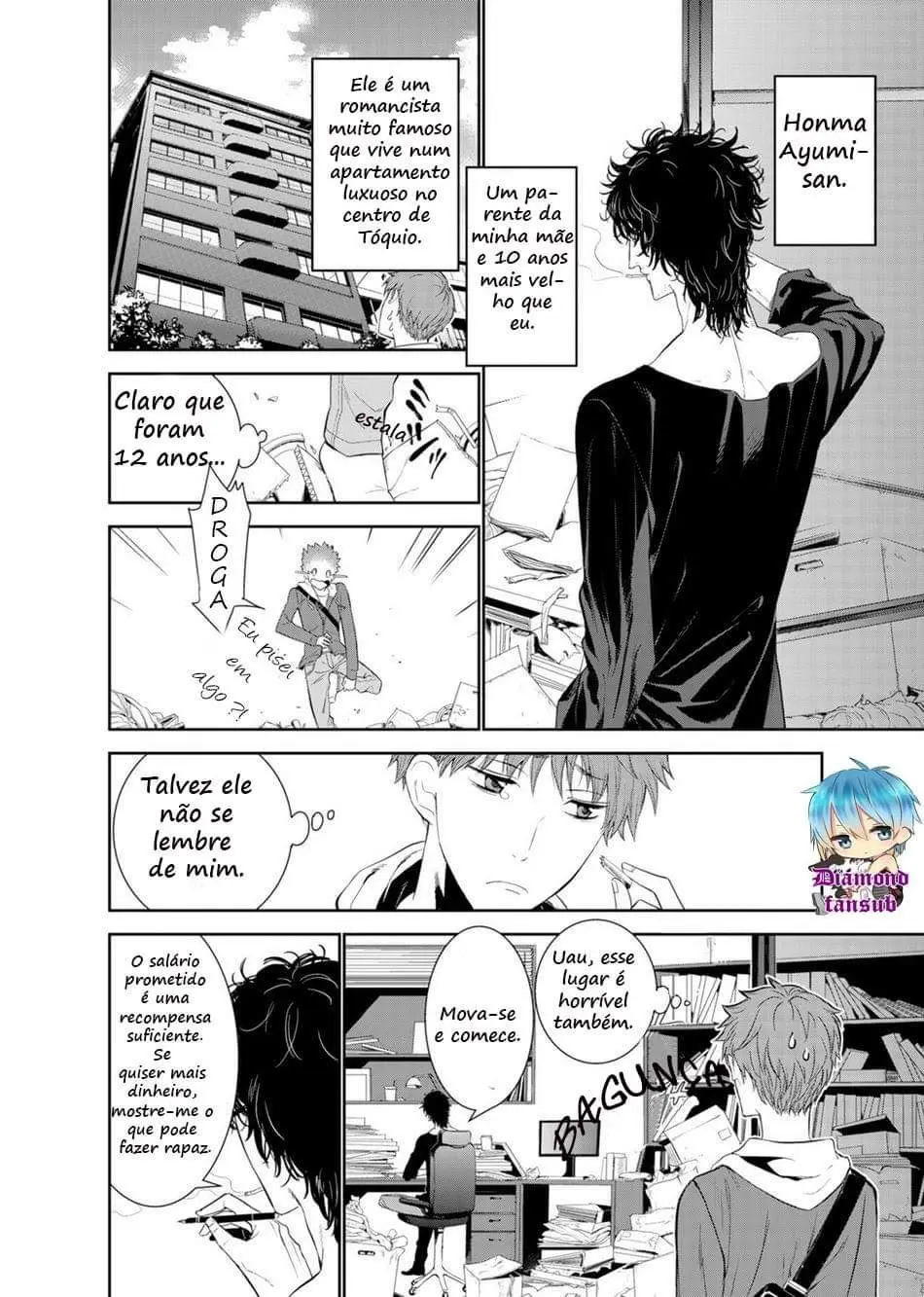 Fushidara na Hanatsumi Otoko – Capítulo 01 Yaoi – Página 10