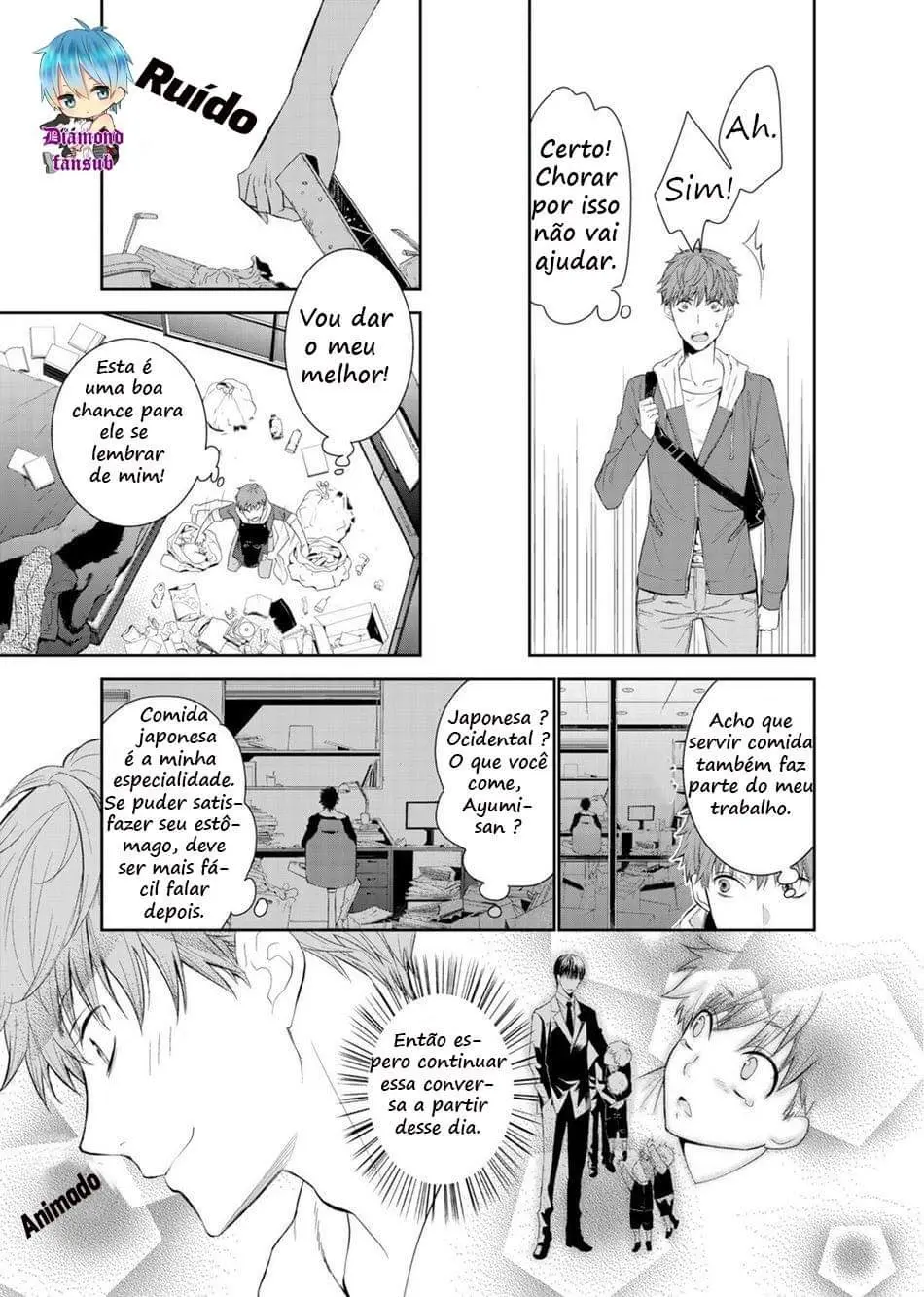 Fushidara na Hanatsumi Otoko – Capítulo 01 Yaoi – Página 11