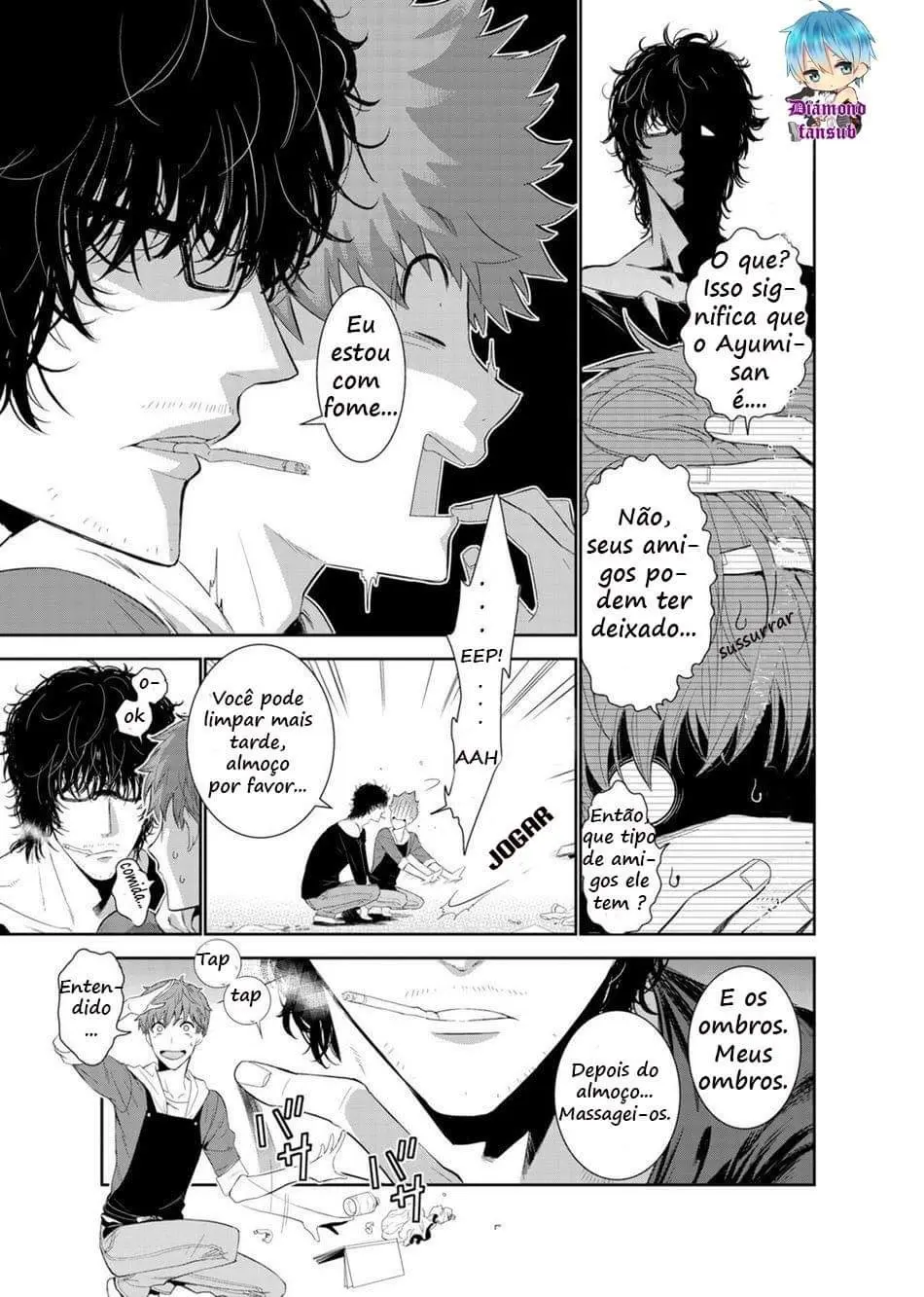 Fushidara na Hanatsumi Otoko – Capítulo 01 Yaoi – Página 13