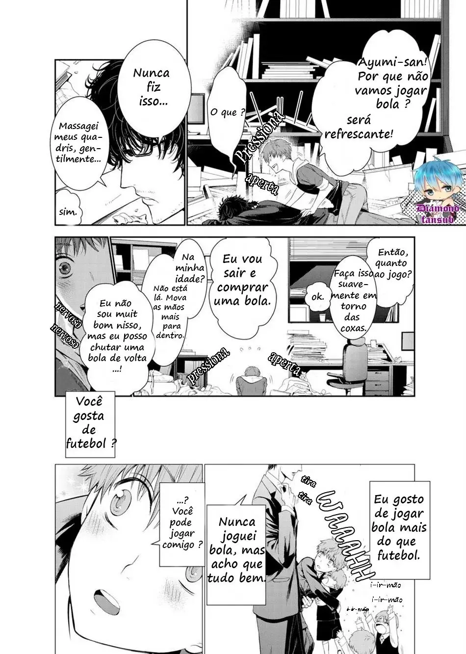 Fushidara na Hanatsumi Otoko – Capítulo 01 Yaoi – Página 16