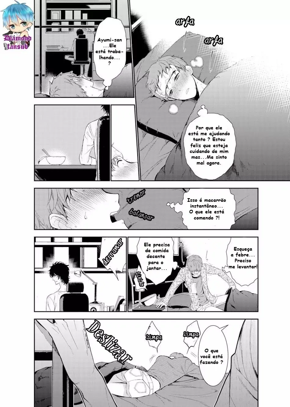 Fushidara na Hanatsumi Otoko – Capítulo 02 Yaoi – Página 12