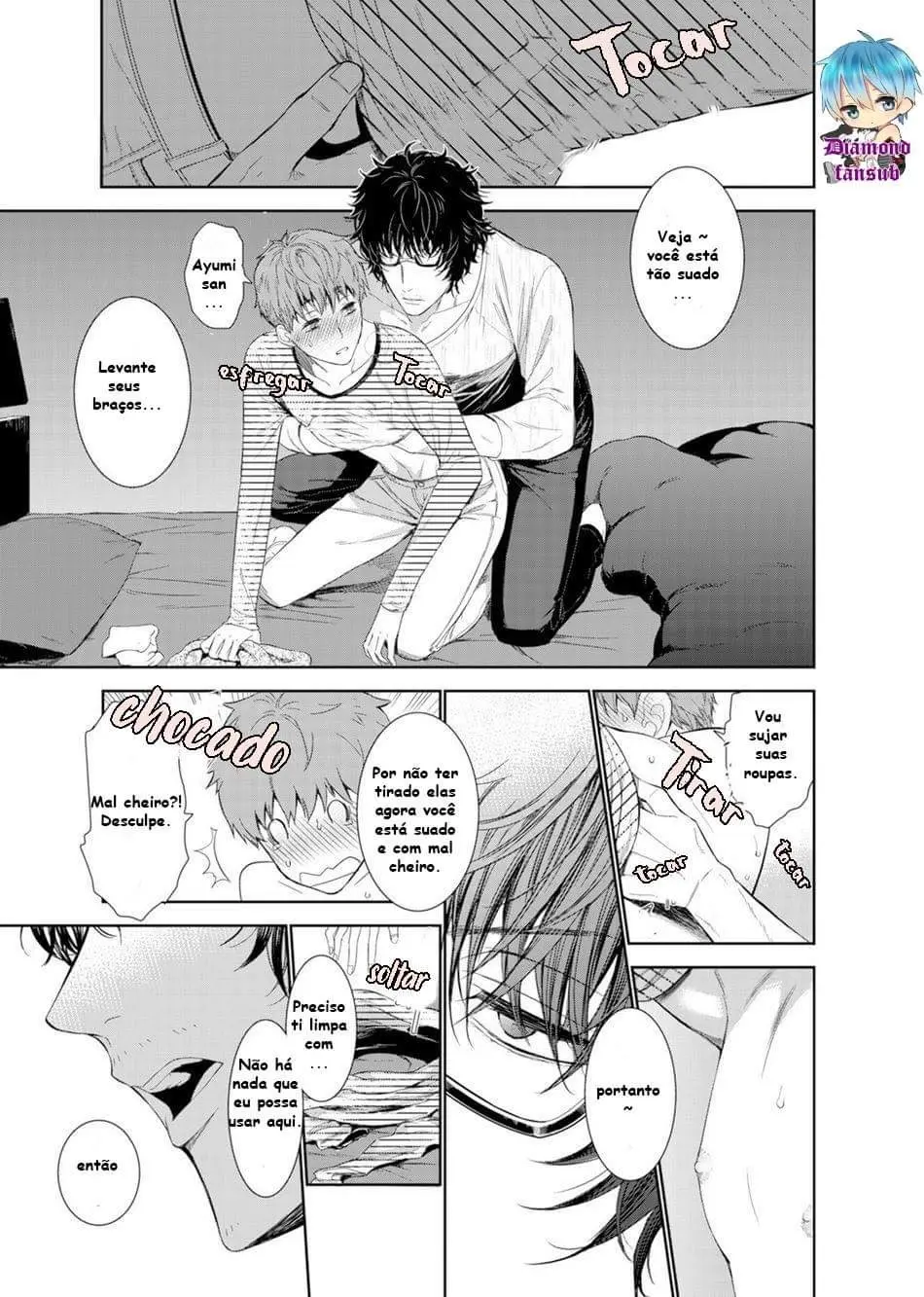 Fushidara na Hanatsumi Otoko – Capítulo 02 Yaoi – Página 15