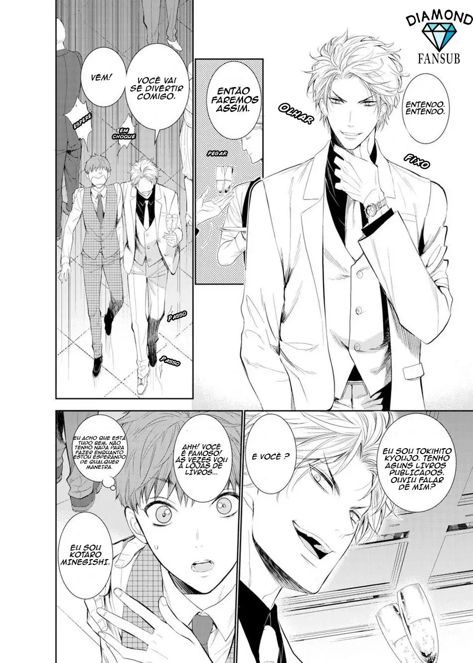 Fushidara na Hanatsumi Otoko – Capítulo 03 Yaoi – Página 10