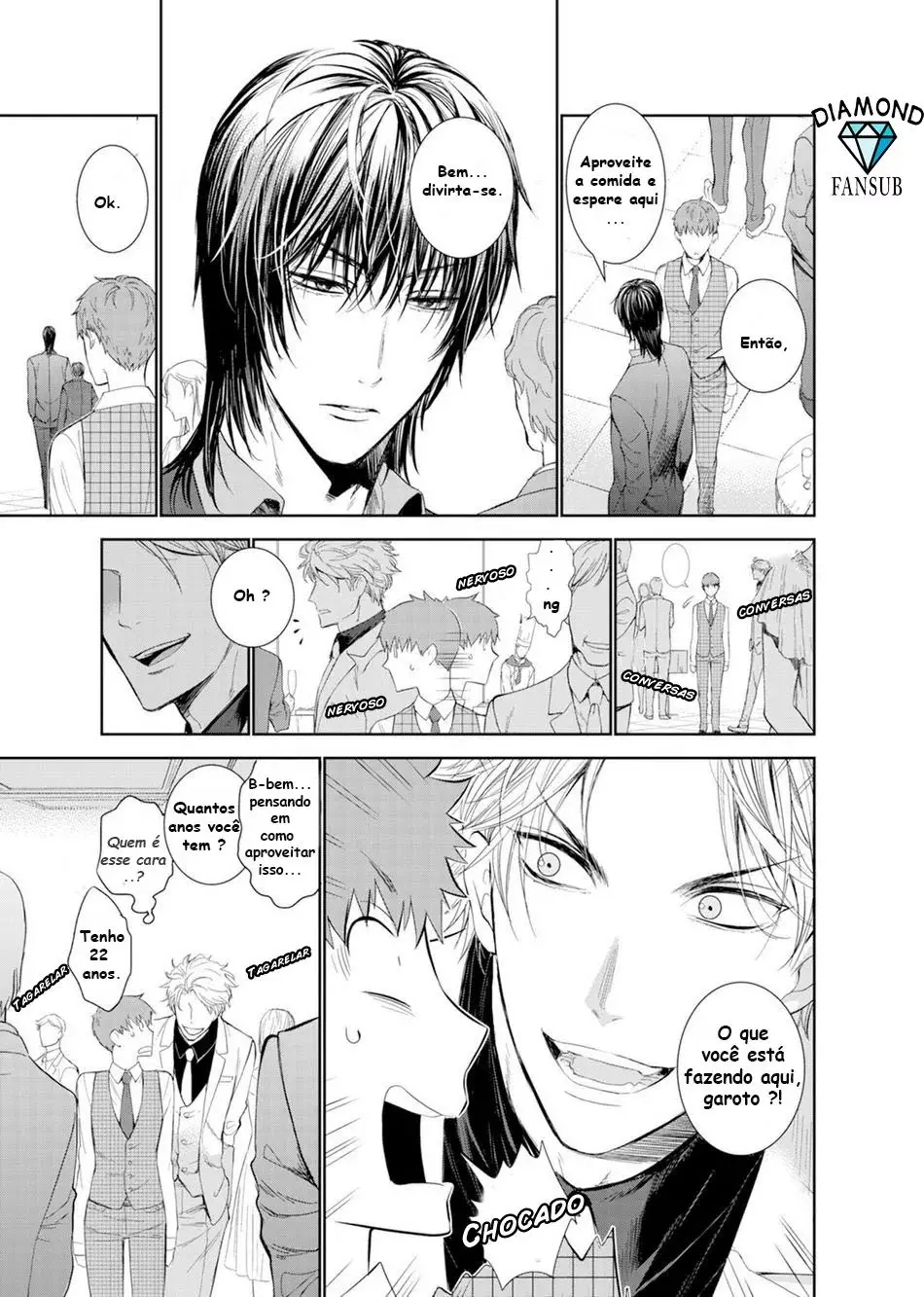 Fushidara na Hanatsumi Otoko – Capítulo 03 Yaoi – Página 9