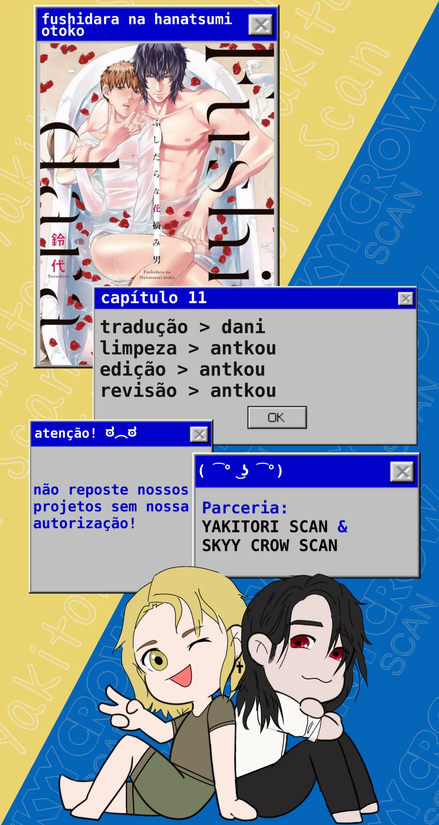 Fushidara na Hanatsumi Otoko – Capítulo 11 Yaoi – Página 1