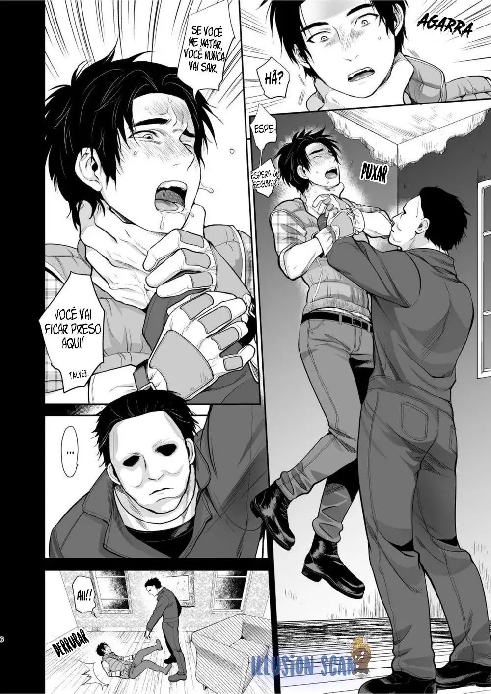 Gishiki ni yoba retara kirā to 2-ri kiridatta – Dead by Daylight dj – Capítulo Oneshot Yaoi – Página 6