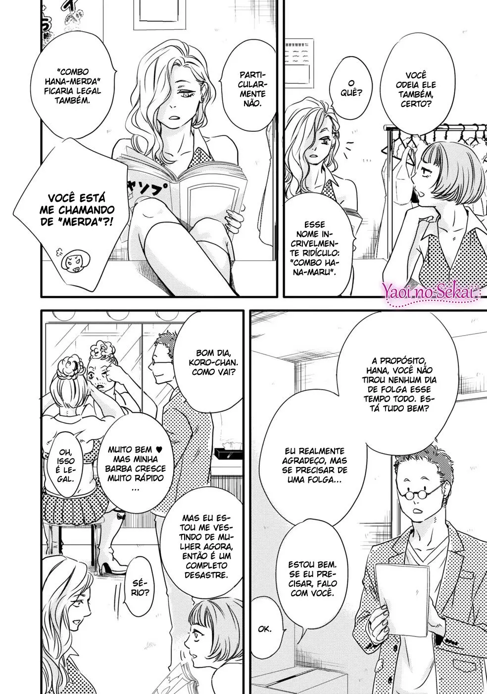 Hana ni Kuchizuke – Capítulo 03 Yaoi – Página 13