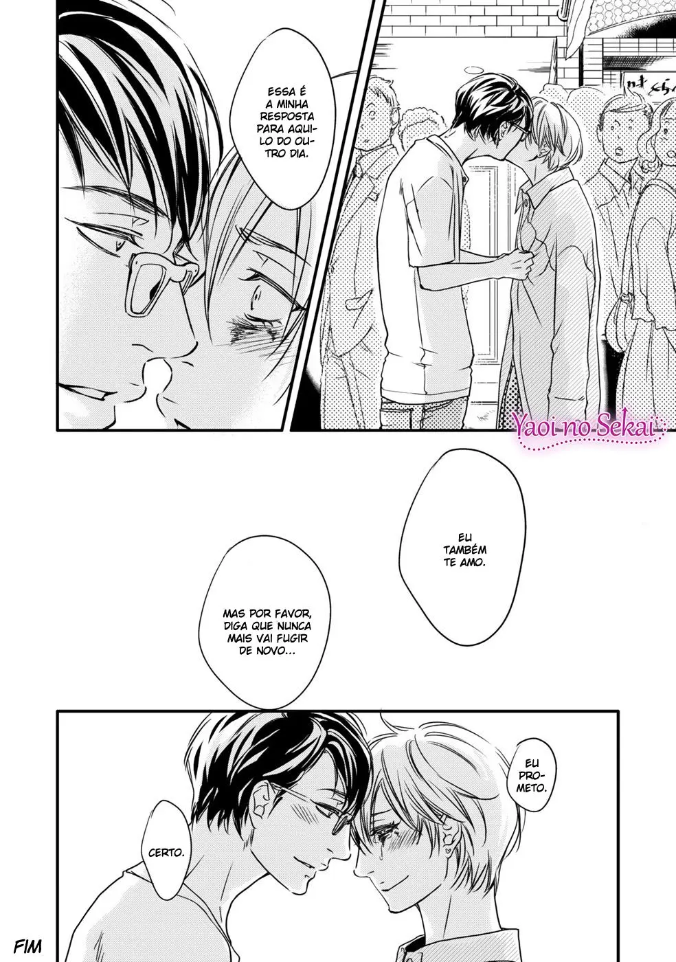 Hana ni Kuchizuke – Capítulo 03 Yaoi – Página 33