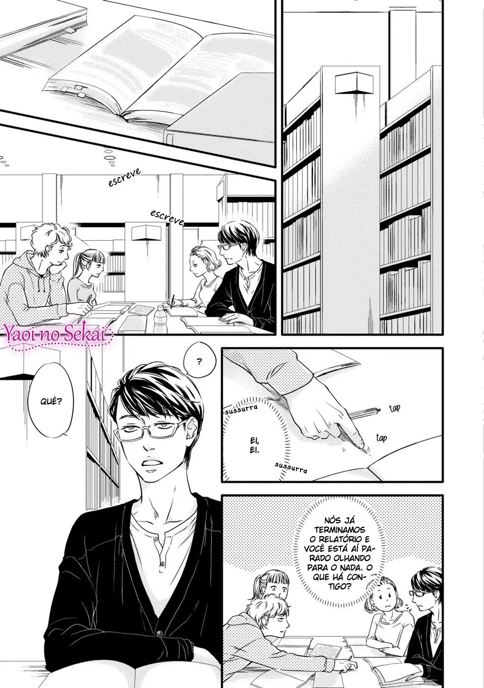 Hana ni Kuchizuke – Capítulo 03 Yaoi – Página 4