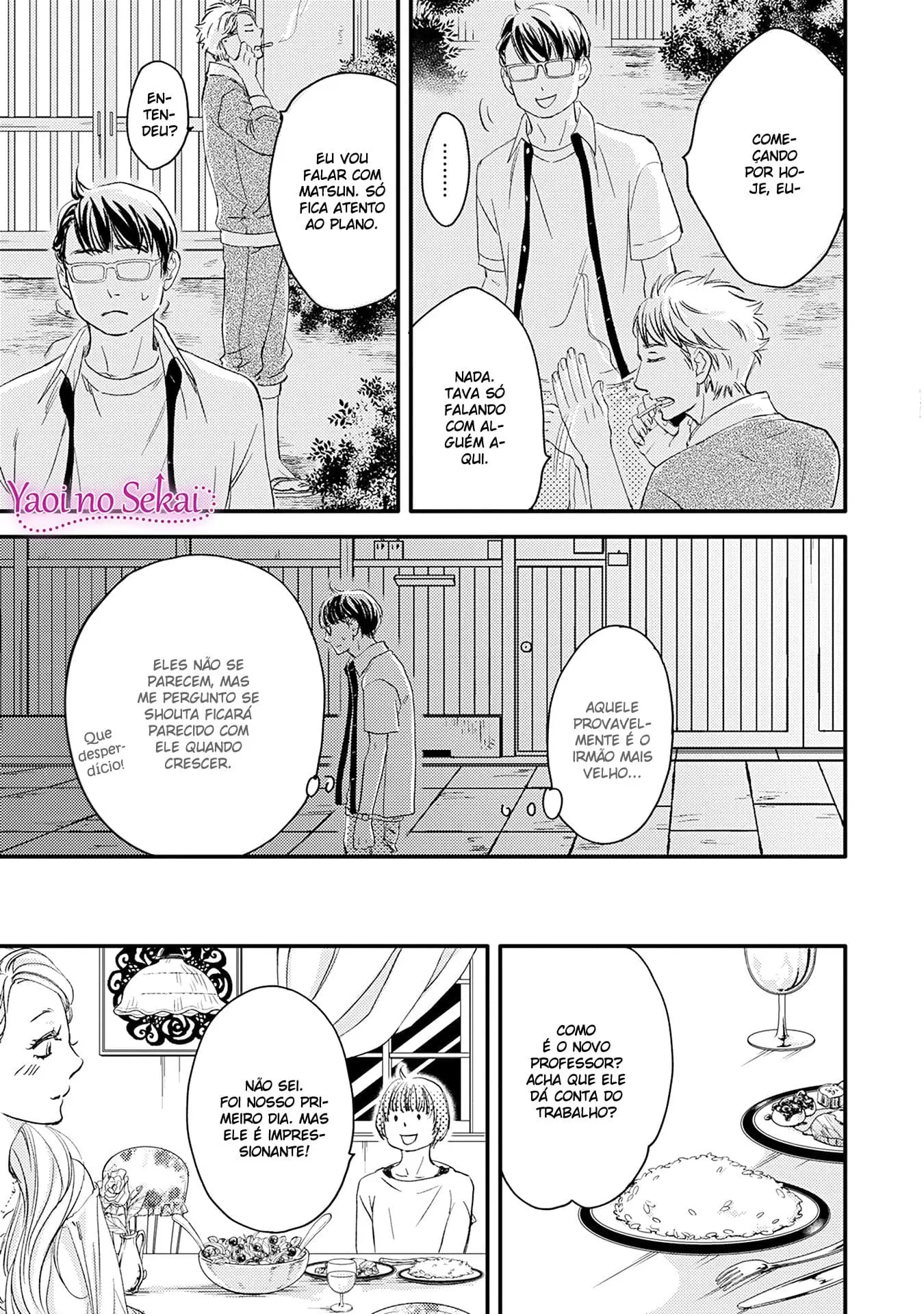 Hana to Ikkun – Capítulo 03 Yaoi – Página 16