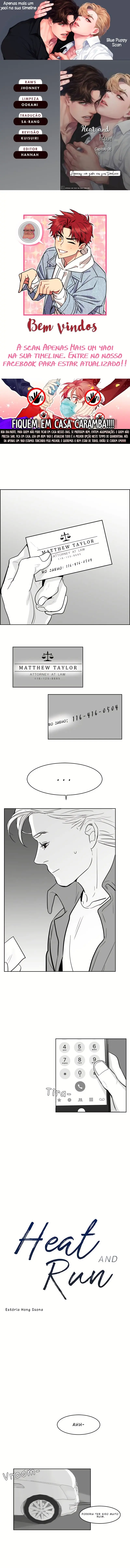 Heat and Run – Capítulo 06 Yaoi – Página 1
