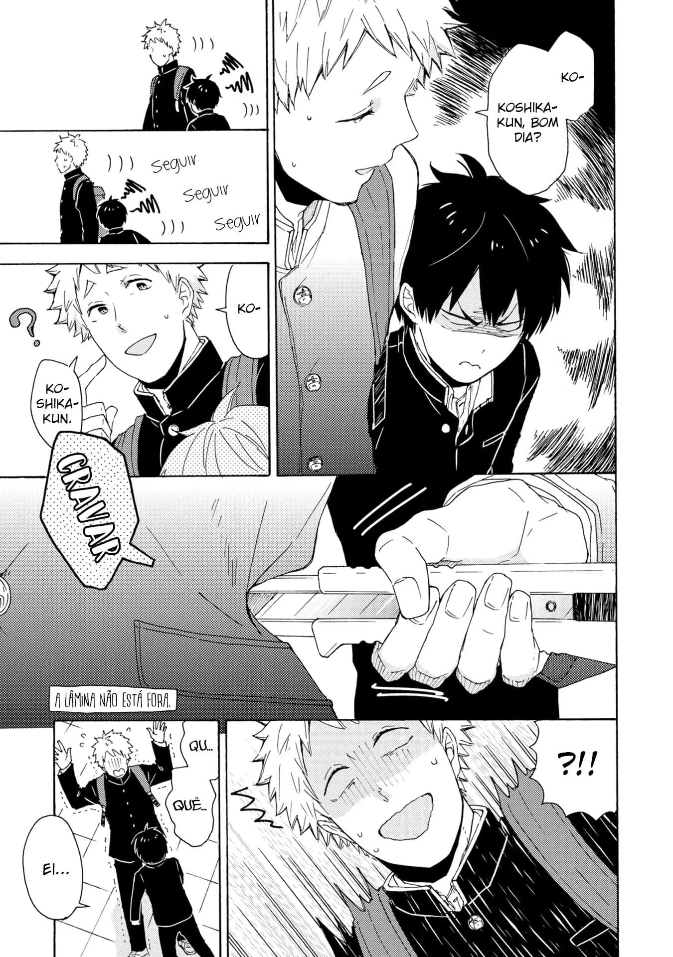 Himitsu ni Shiroyo!! – Capítulo 01 Yaoi – Página 13