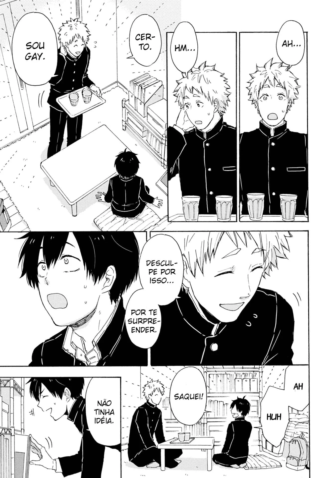 Himitsu ni Shiroyo!! – Capítulo 02 Yaoi – Página 13