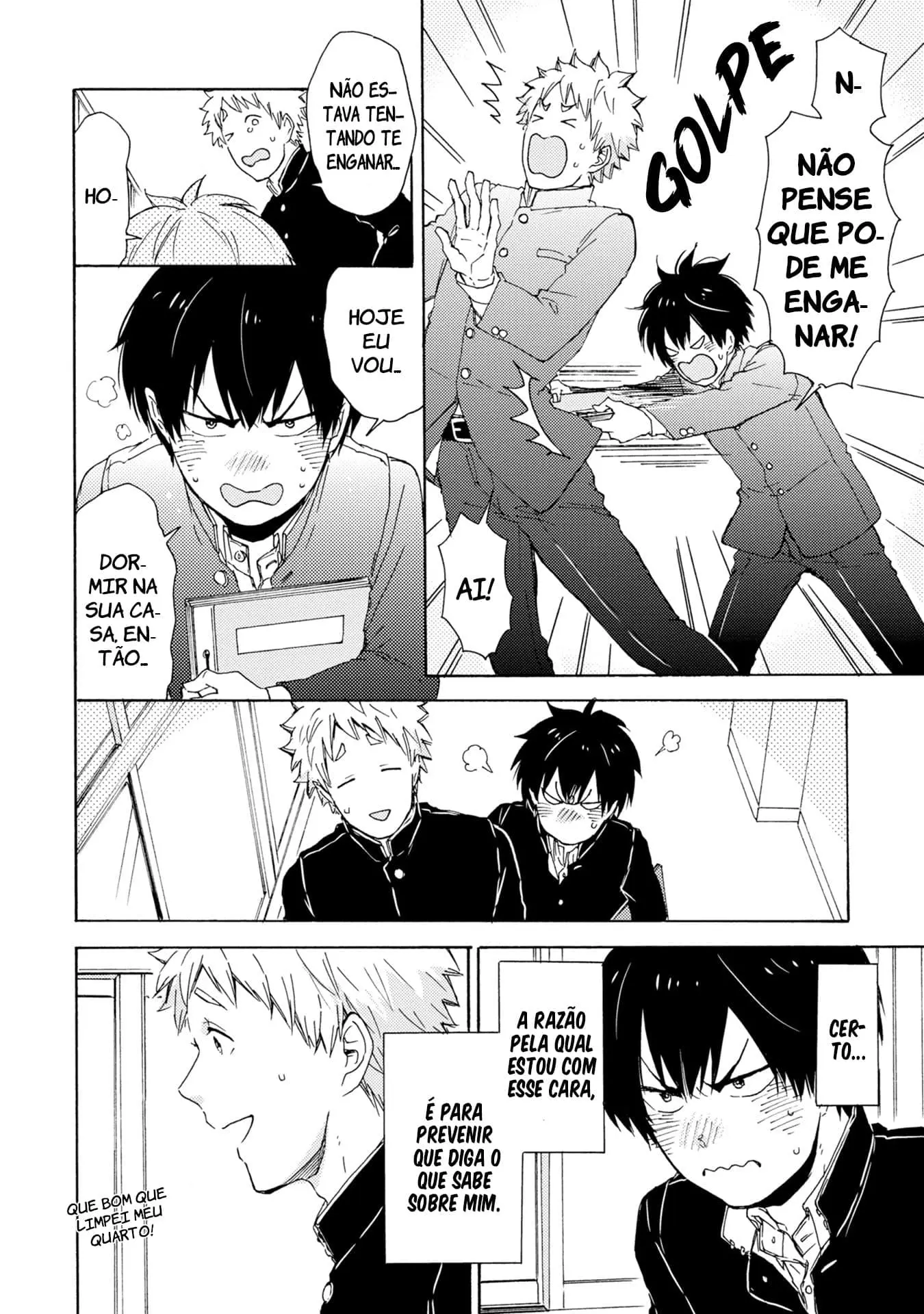 Himitsu ni Shiroyo!! – Capítulo 02 Yaoi – Página 6