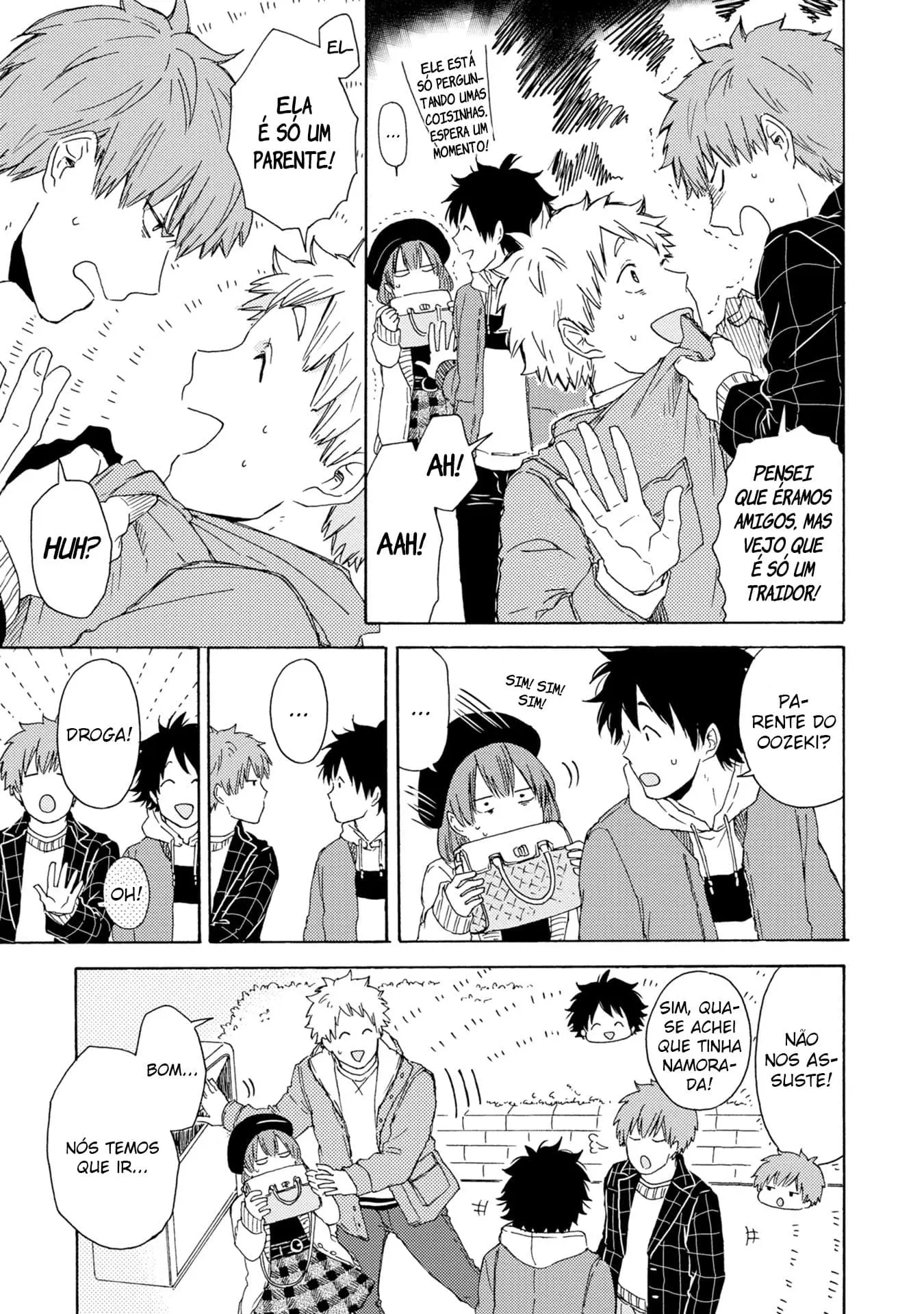 Himitsu ni Shiroyo!! – Capítulo 03 Yaoi – Página 13