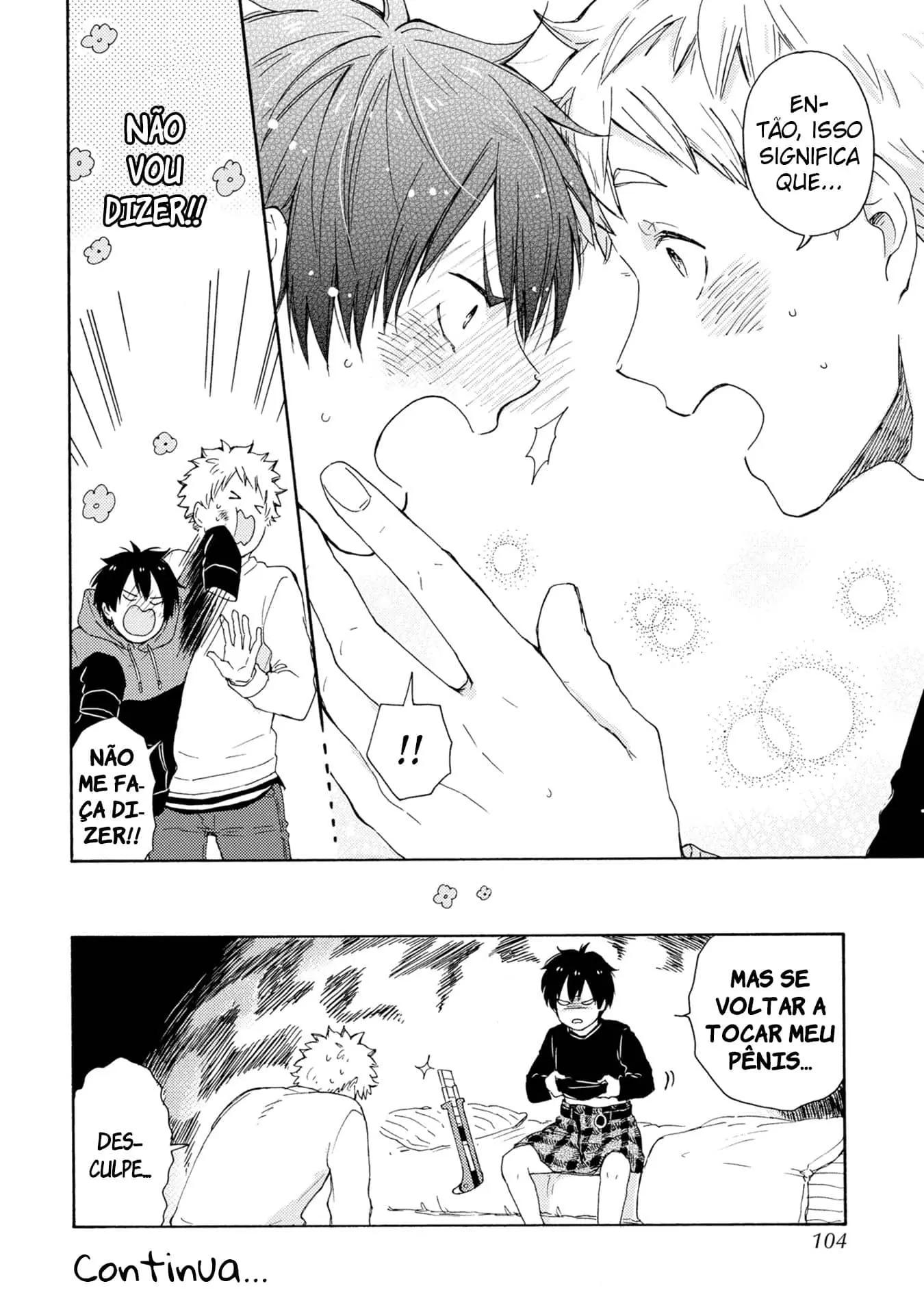 Himitsu ni Shiroyo!! – Capítulo 03 Yaoi – Página 34