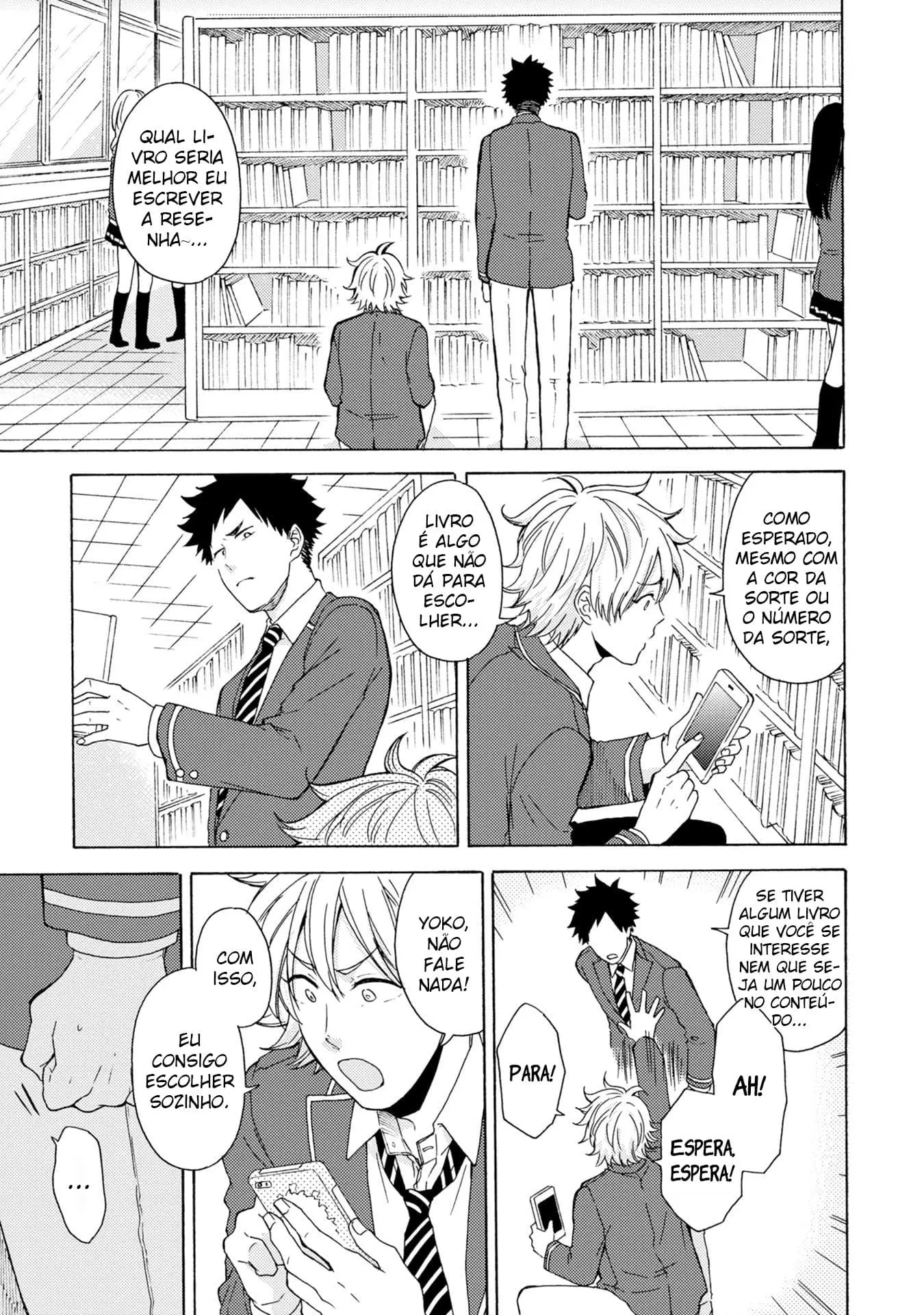 Himitsu ni Shiroyo!! – Capítulo 04 Yaoi – Página 13