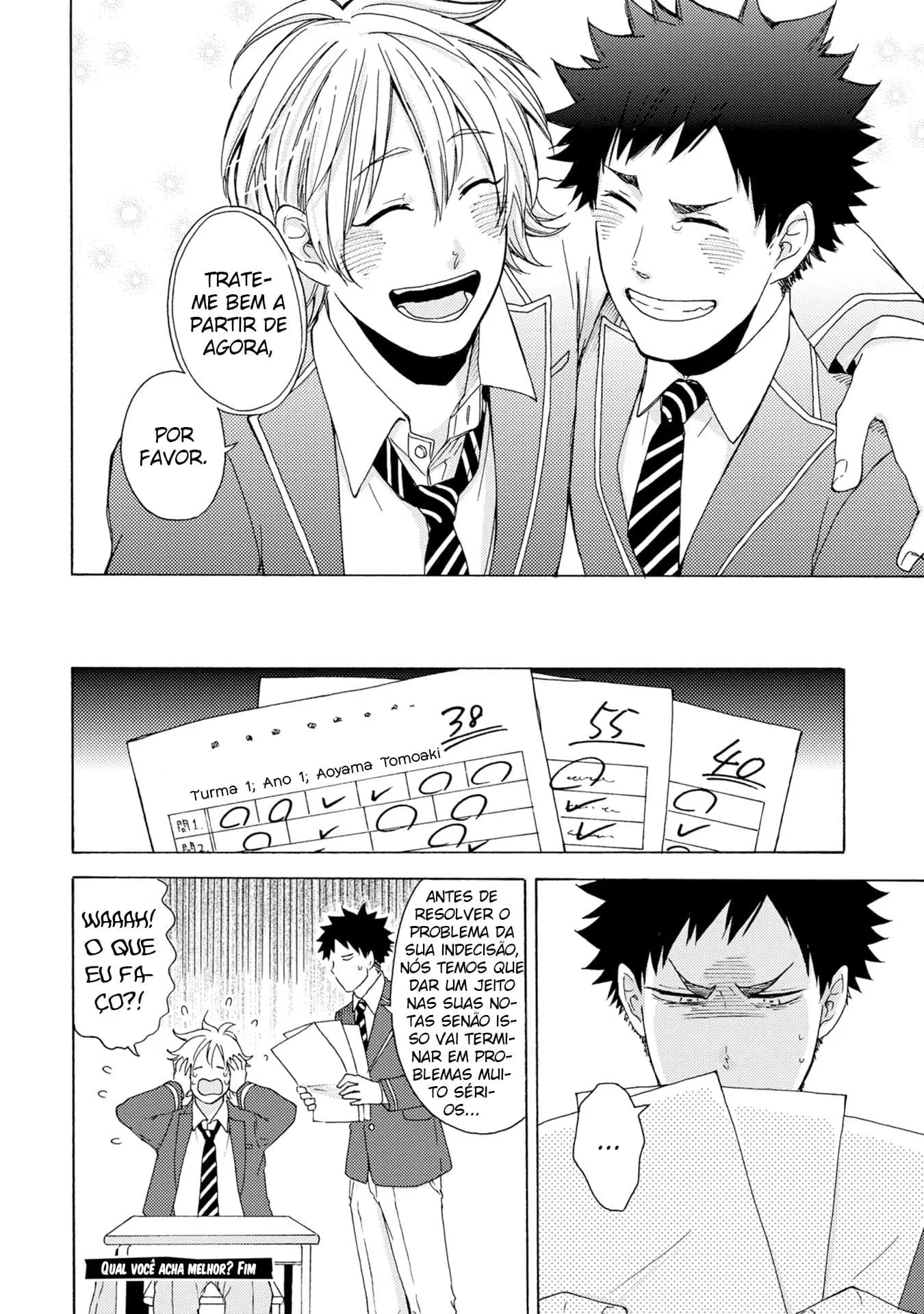 Himitsu ni Shiroyo!! – Capítulo 04 Yaoi – Página 28