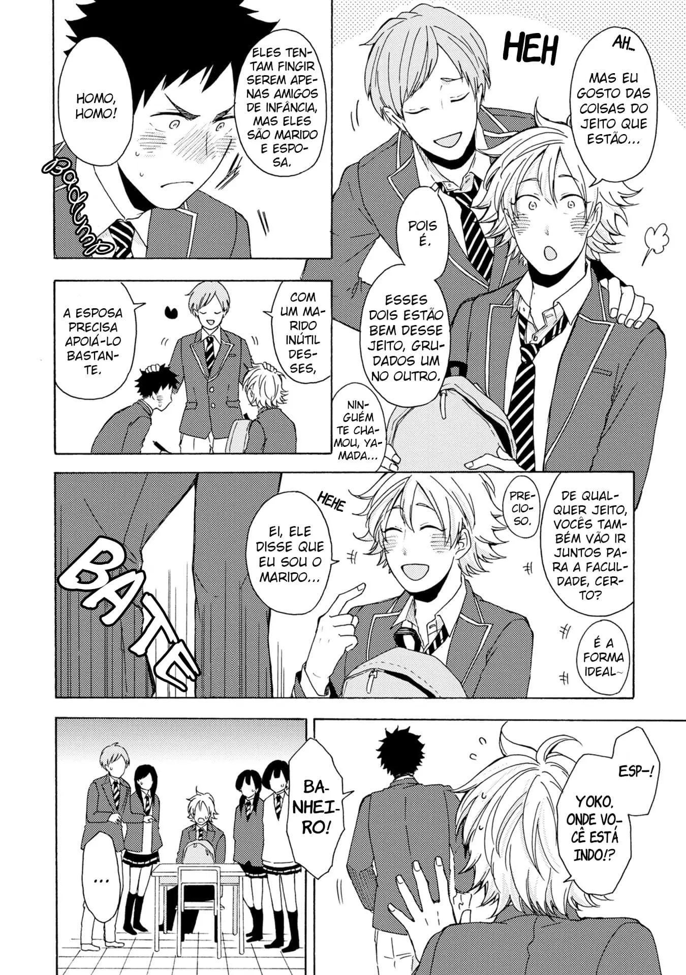 Himitsu ni Shiroyo!! – Capítulo 04 Yaoi – Página 4