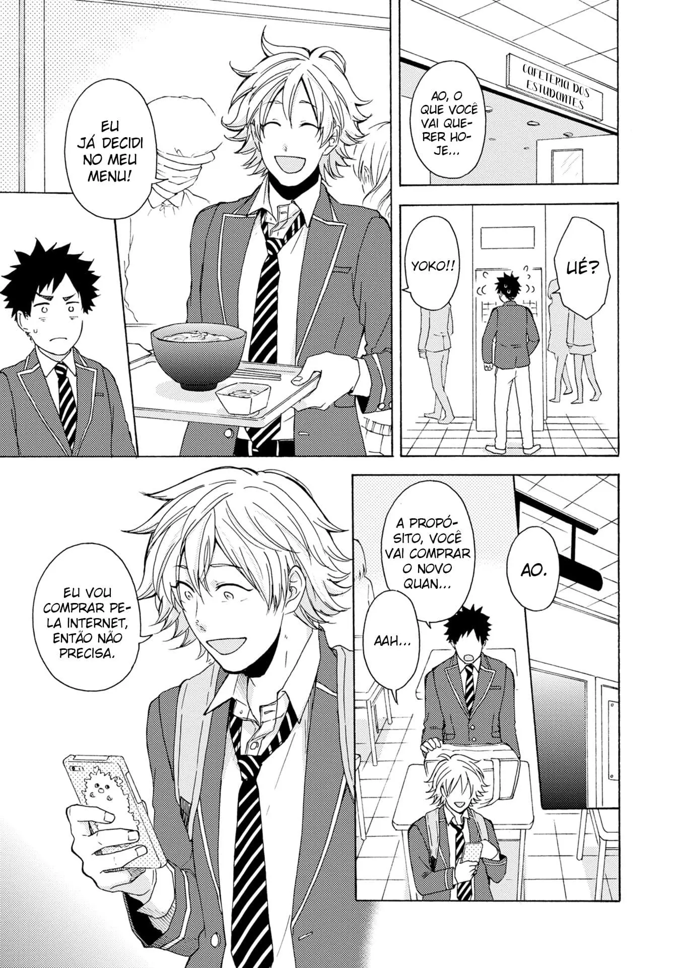 Himitsu ni Shiroyo!! – Capítulo 04 Yaoi – Página 9