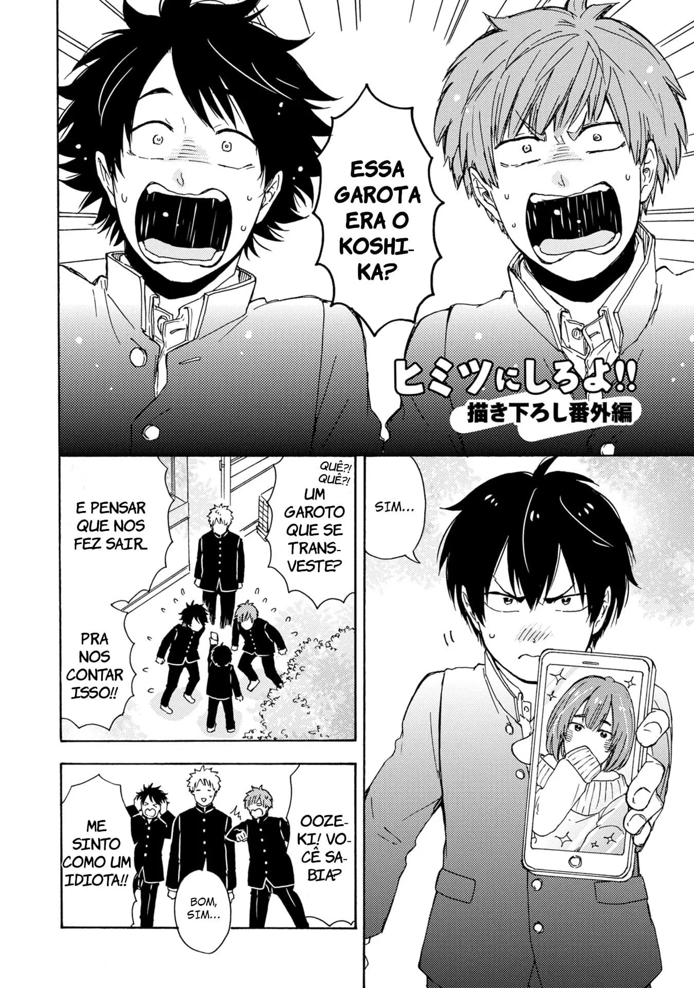 Himitsu ni Shiroyo!! – Capítulo 06 Yaoi – Página 1