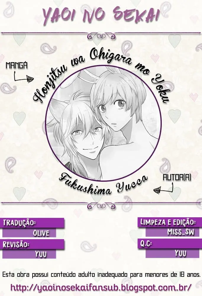 Honjitsu wa Ohigara mo Yoku – Capítulo 00 Yaoi – Página 1