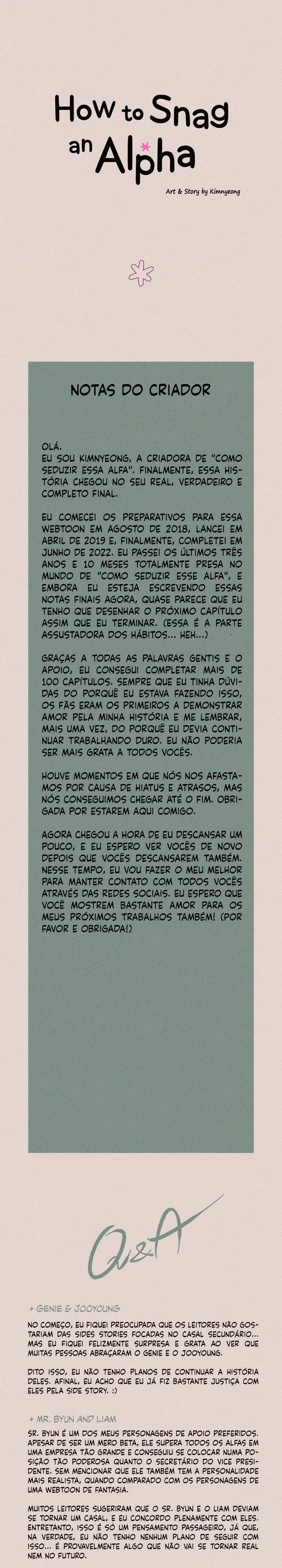 How to Chase an Alpha – Capítulo 103.2 Yaoi – Página 1