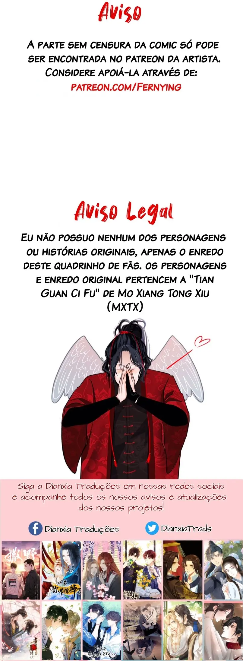 Hualian Máfia –  Dj Tian Guan Ci Fu/Heaven’s Official Blessing – Capítulo 03 Yaoi – Página 12