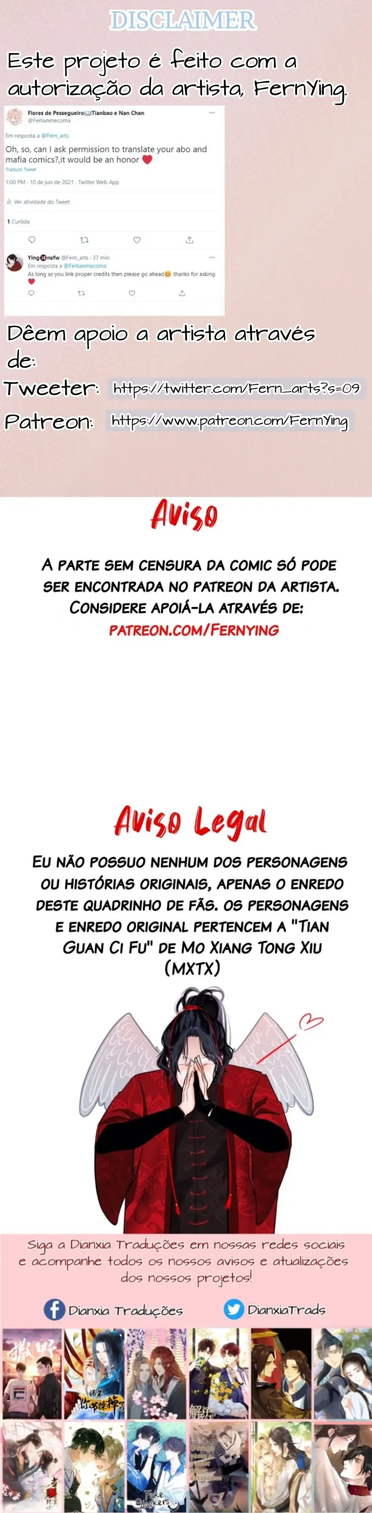 Hualian Máfia –  Dj Tian Guan Ci Fu/Heaven’s Official Blessing – Capítulo 04 Yaoi – Página 9