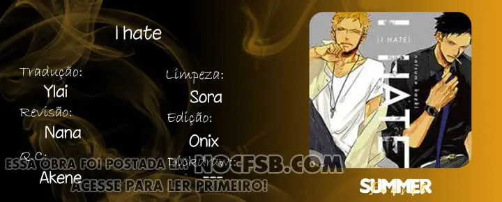 I hate – Capítulo 03.2 Yaoi – Página 1