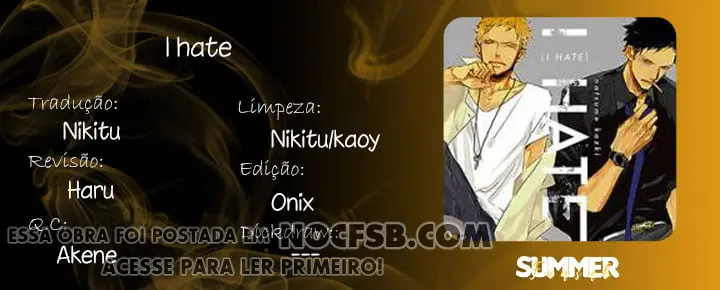 I hate – Capítulo 03.3 Yaoi – Página 1