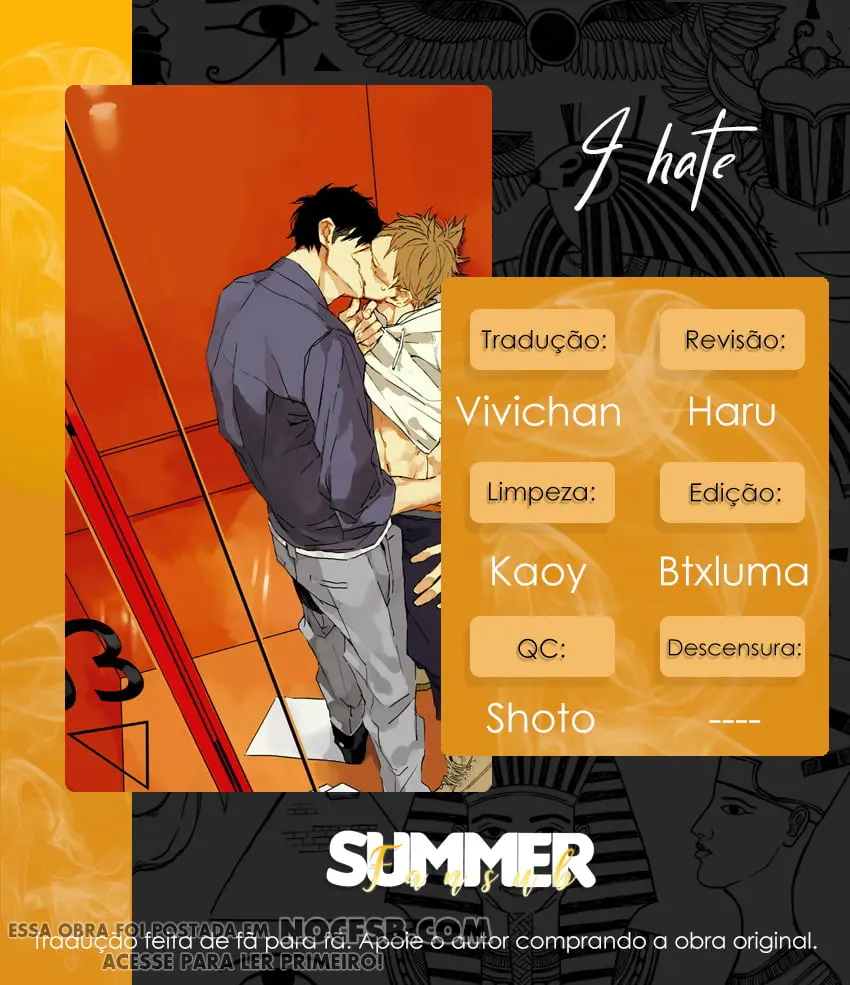 I hate – Capítulo 04 Yaoi – Página 1