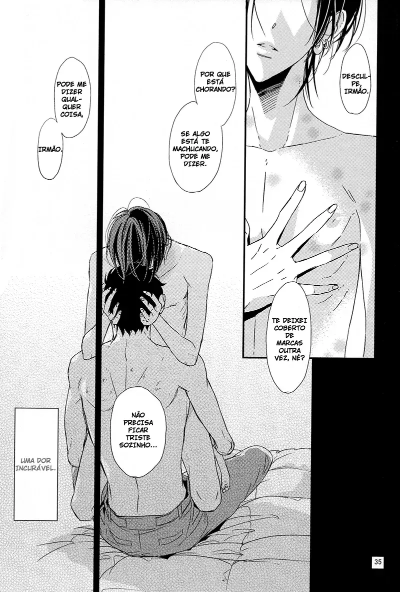 Ienai Itami o Daite Iru – Capítulo Oneshot Yaoi – Página 37